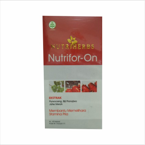 NA NUTRIFOR-ON - STAMINA ISI 60 KAPSUL