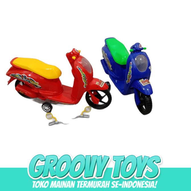 Mainan Anak Motor Scoopy Plastik Pm8039/Fc