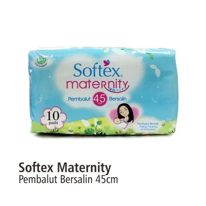 SOFTEX MATERNITY ISI 10 PANJANG 45CM | PEMBALUT IBU BERSALIN