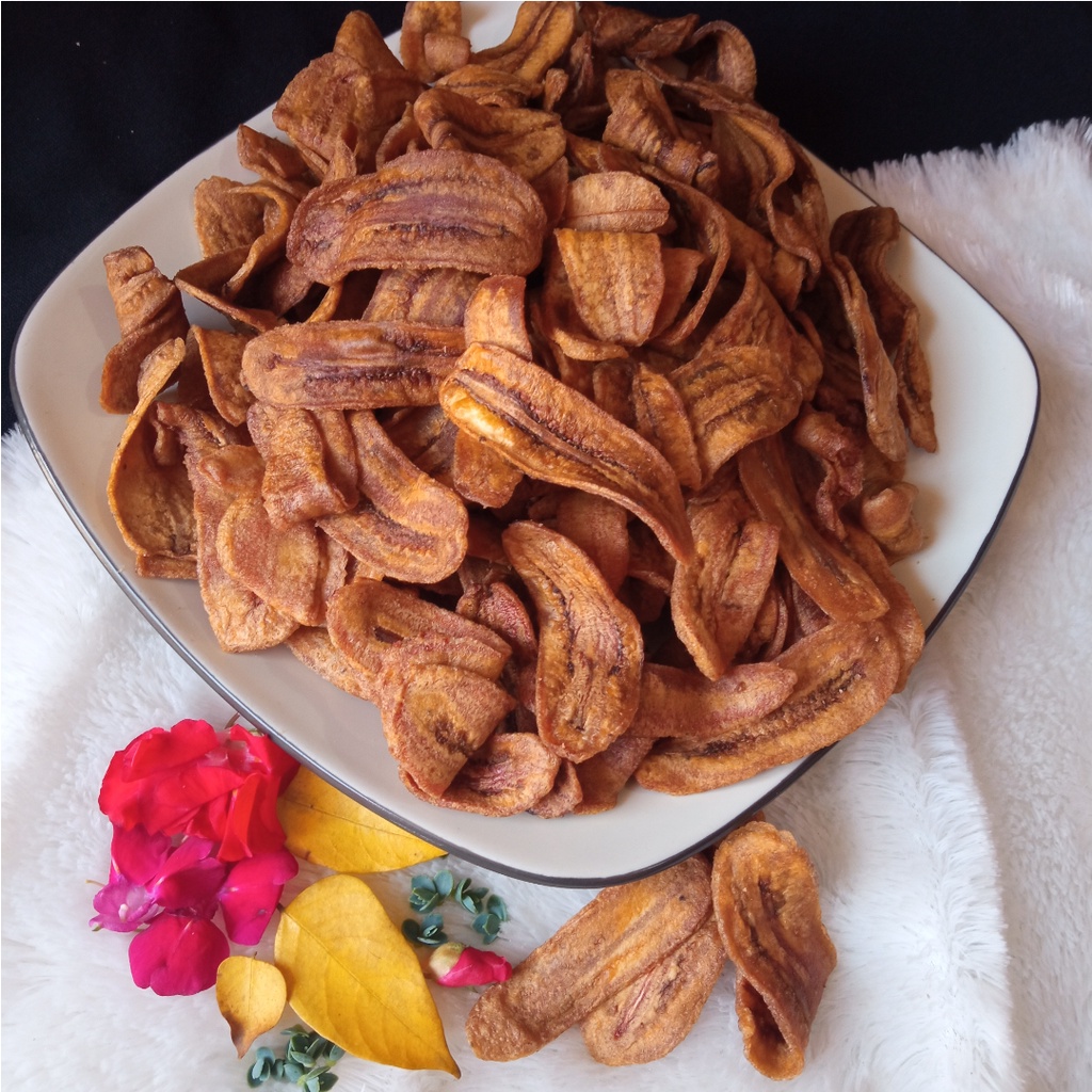 

Keripik / Kripik Pisang Sale Oven Madu Isi 1000gram Termurah