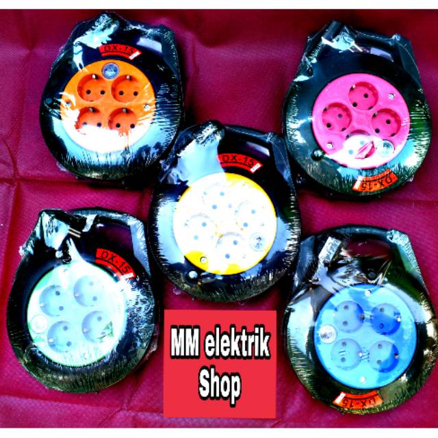 Roll Kabel DEXTA Box Kabel 10 Yard 15 Yard Colokan Listrik Best Seller DEXTA