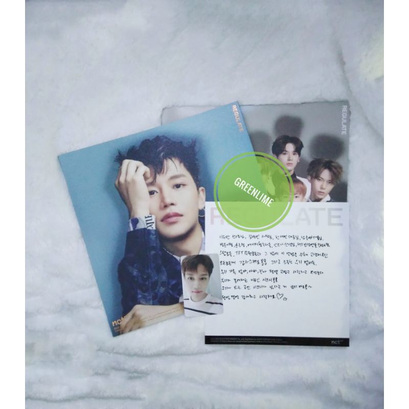 ALBUM NCT127 REGULATE TAEIL SET FULLSET