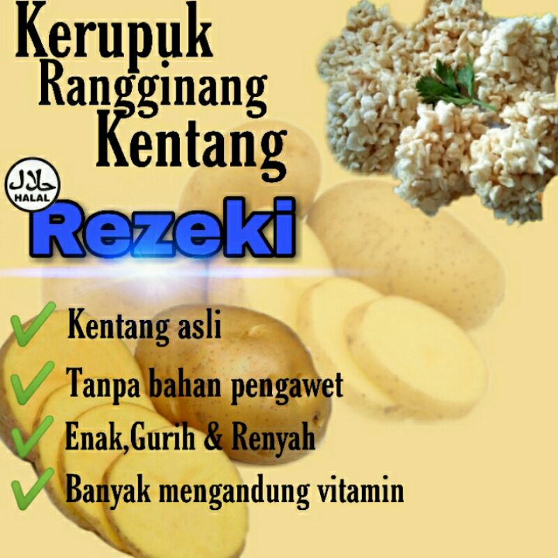 

Rengginang Kentang