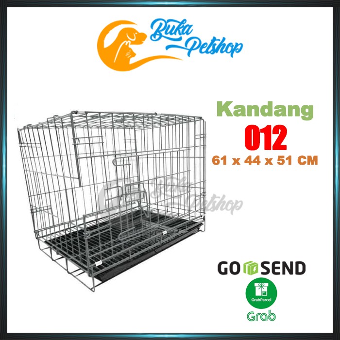 Kandang Kucing Anjing 012 (61x44x51Cm) [ Gojek / Grab ]