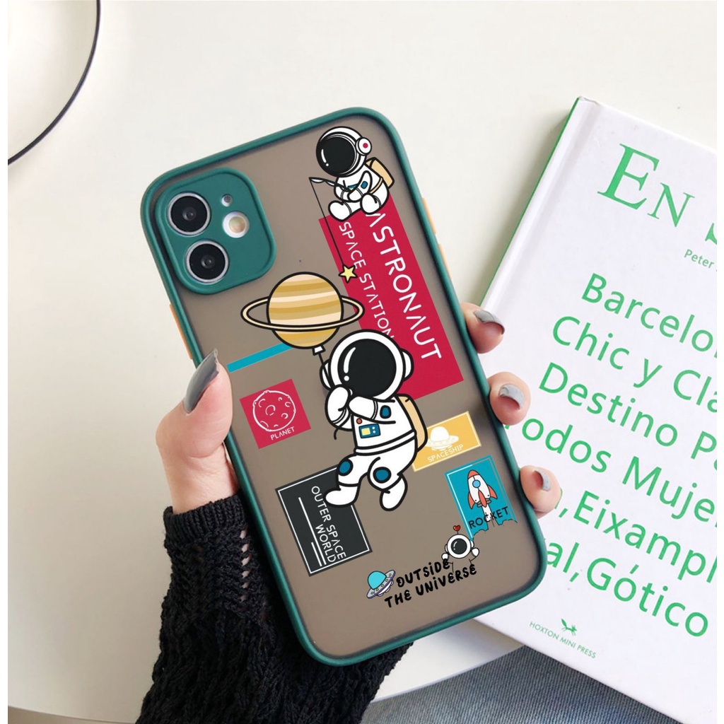 AA16 Softcase Casing NASA Cover Kamera for Xiaomi Redmi mi S2 8 11 Lite a1 5x Poco C40 F3 Pro M3 M4 X3 NFC GT 5G