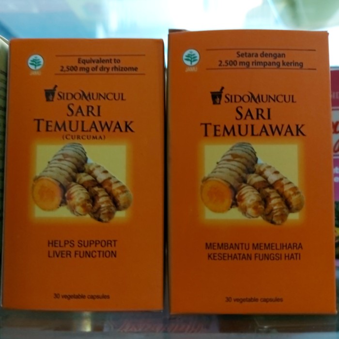 Jual Sidomuncul Sari Temulawak Fungsi Hati Shopee Indonesia 0349