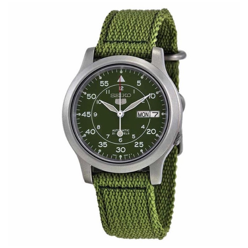 Seiko 5 SNK805K2 Green Silver