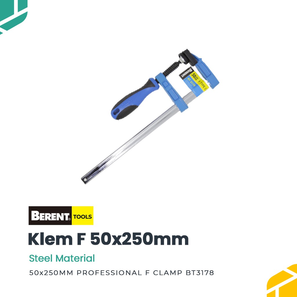 Klem F Heavy Duty Professional F Clamp 50 X 250 mm BELTER