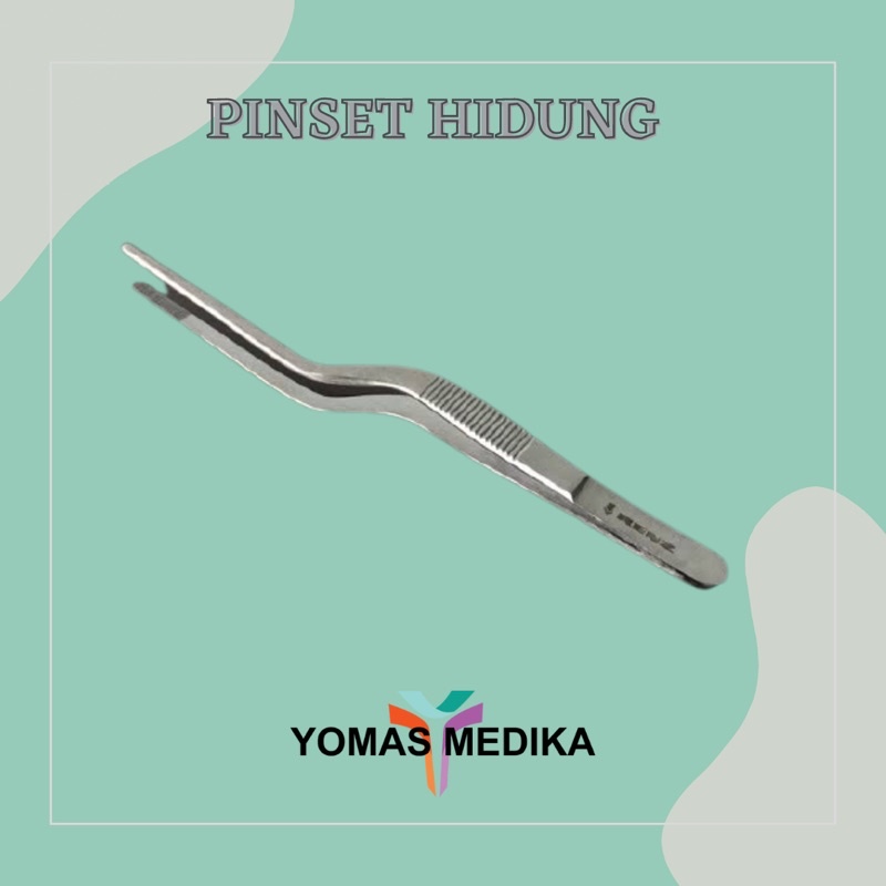 Pinset Forceps Hidung Bayonet