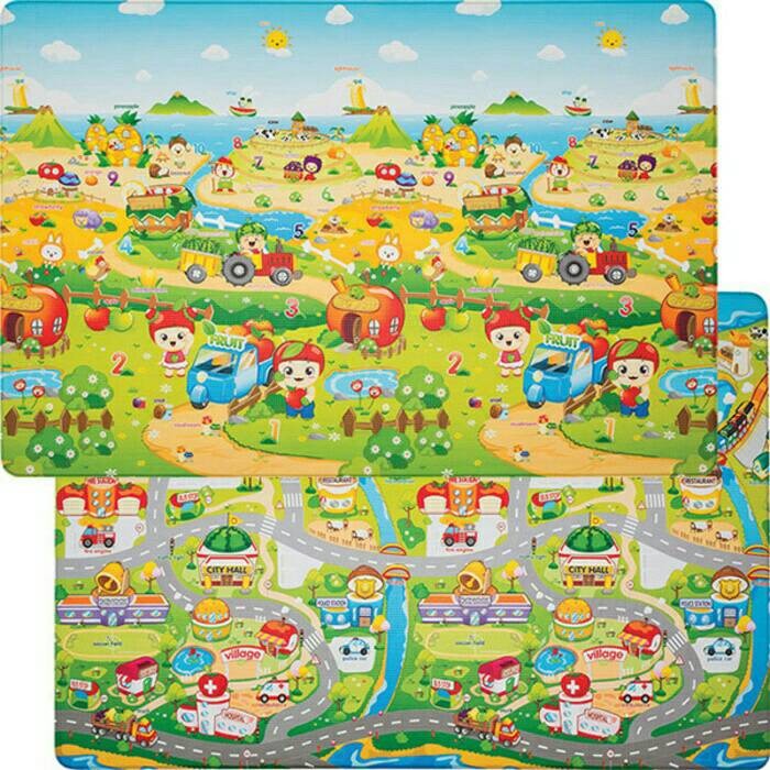 Comflor Baby Care Playmat Anak Fruit Farm - Large