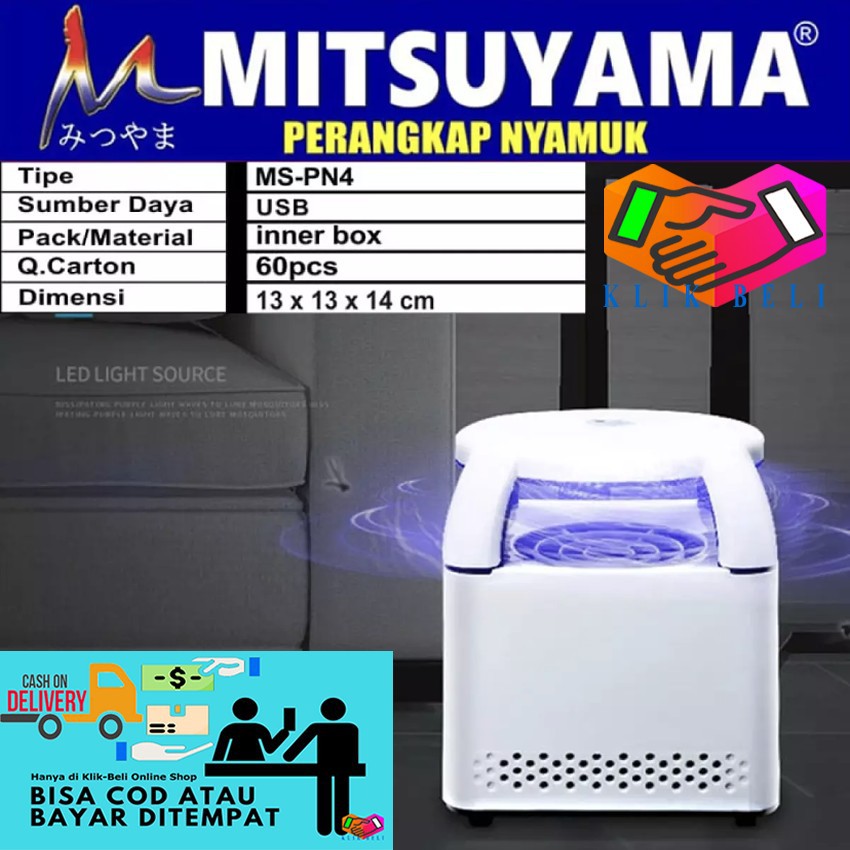 Perangkap Nyamuk Mitsuyama / Alat Perangkap Nyamuk Mosquito Mitsuyama [SS]