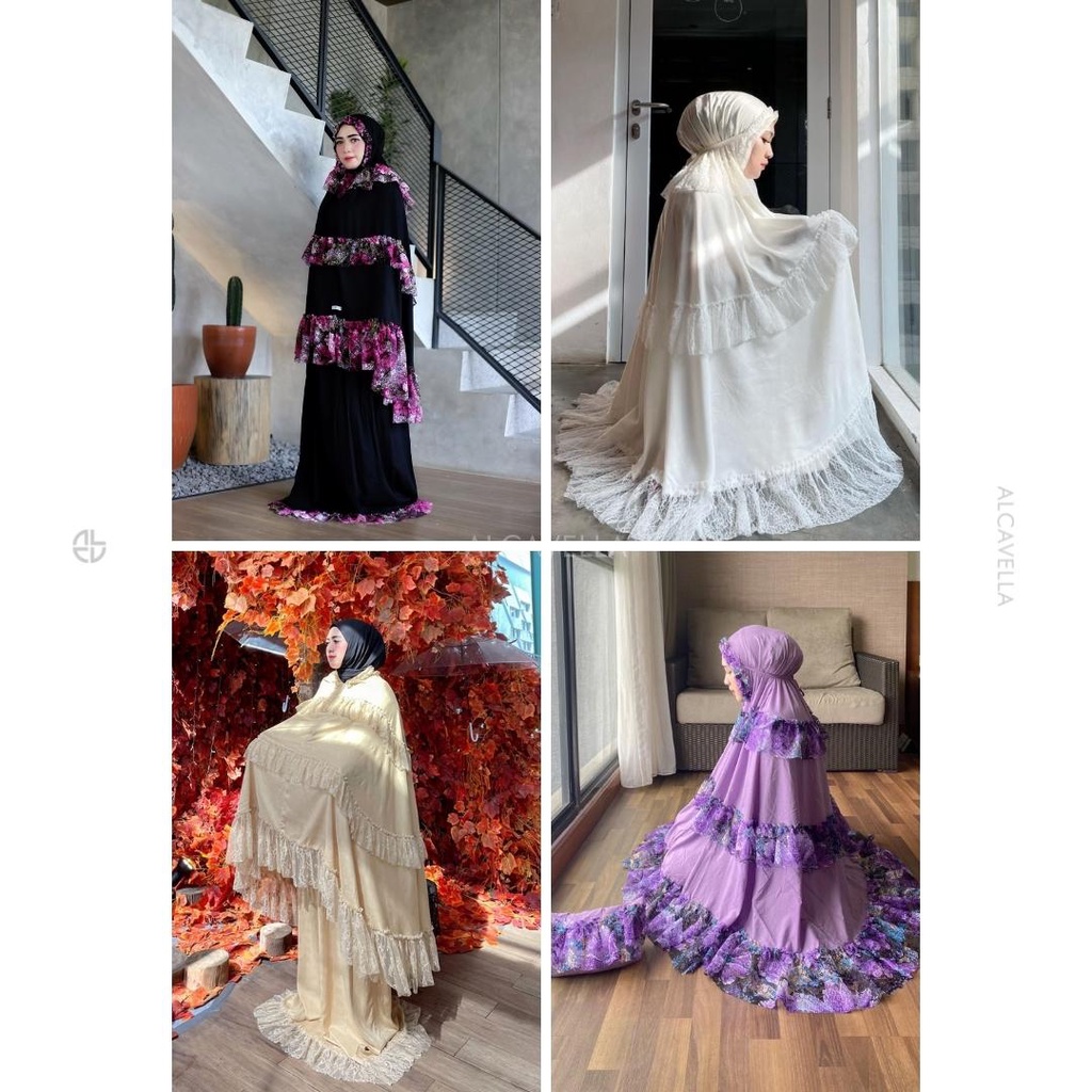Alcavella - Madania Mukena | Mukena Dewasa | Fashion Muslimah | Mukena Premium