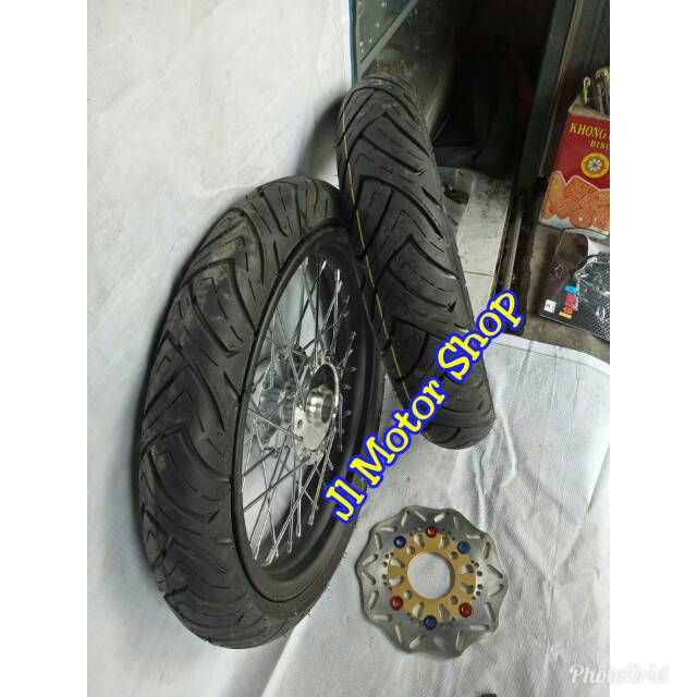 Sepaket Velg Mio Beat Vario Scoopy Fino Xeon Mio J Xride M3 Spin Hayate Sktwave Plus Ban FDR