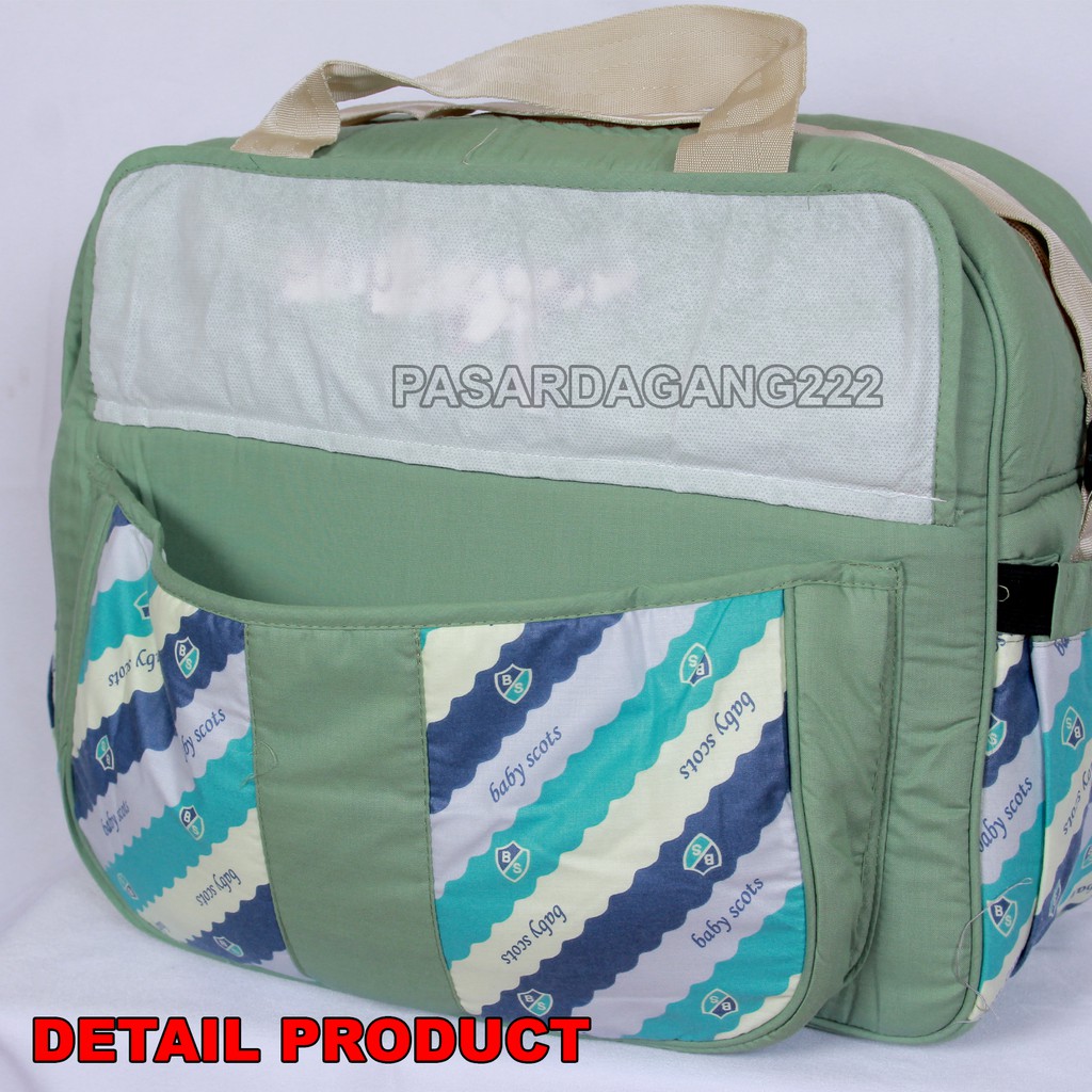 TAS BESAR SCOTS DIAPERS BAG DIAGONAL SERIES