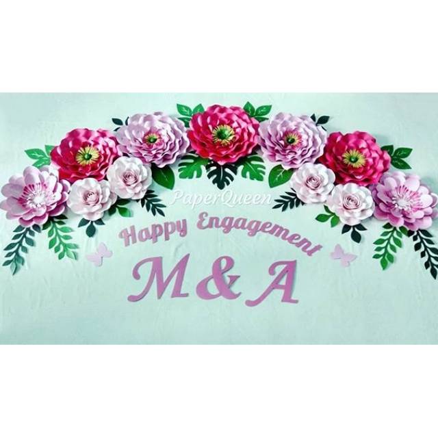 

Paper flower premium handmade