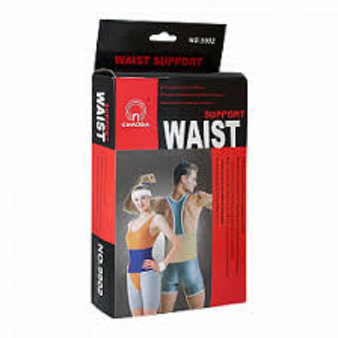 Dekker Pelindung Pinggang Dan Perut Chaoba Waist Support -Biru