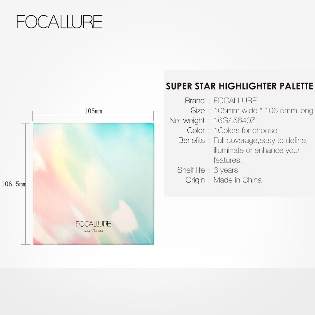 Focallure Super Star Highlighter Focallure Highlighter Palette Focallure Highlight Focallure Shimmer Focallure Focallur Focalure Fucallure Focalure Foccalure