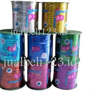 

Termurah!! KODE-491 Kawat Pita Souvenir Metalik gulungan Besar