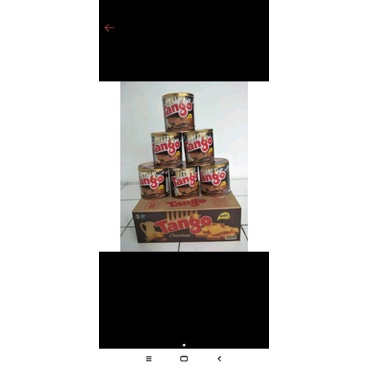 

tango waffer coklat kaleng 315gr. tango wafer kaleng 315 gram