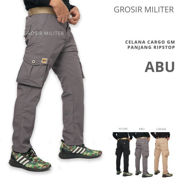 Celana Cargo GM Mode Tactical Panjang Ripstop
