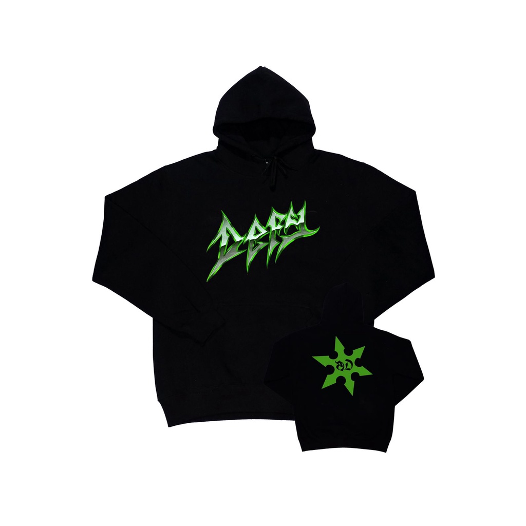 Defy 'Who Suffer?' Black Hoodie