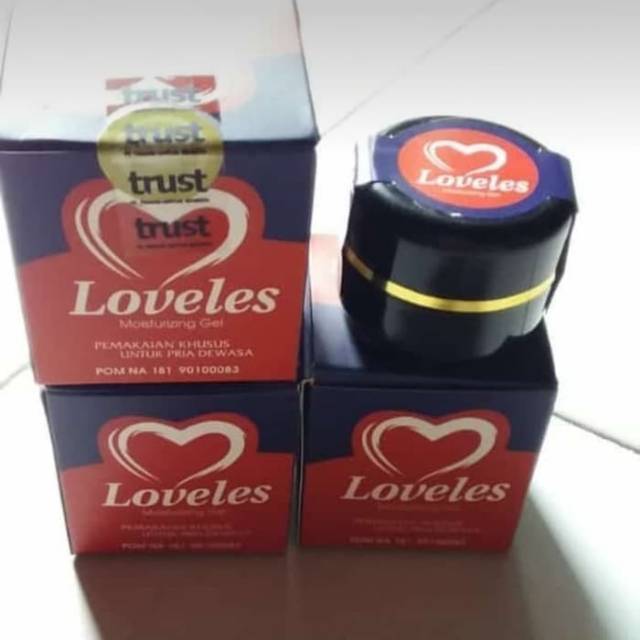 Promo Loveles Mousturizing Gel BPOM Anti Septik Herbal Alami Asli Original