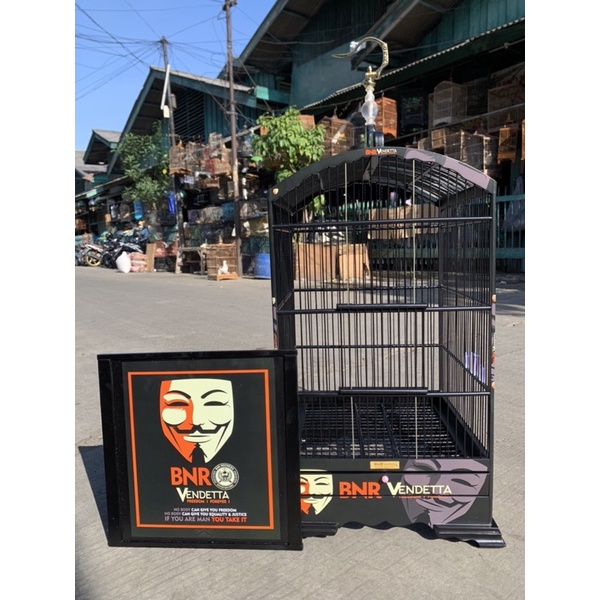 SANGKAR KANDANG KOHSAN KOSAN BNR VENDETA 40x40