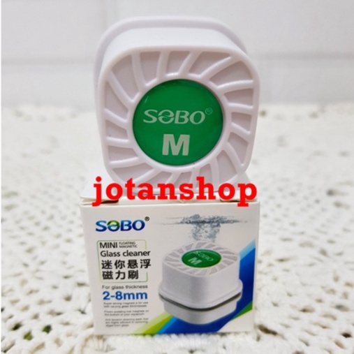 SOBO Mini Glass Cleaner Floating Magnetic brush Magnet Pembersih Kaca Akuarium