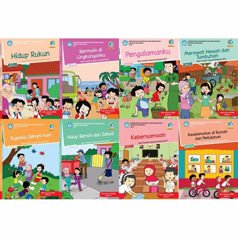 Jual Buku Siswa Tematik Sdmi Kelas 2 Tema 1 Sd 8 Shopee Indonesia 8755