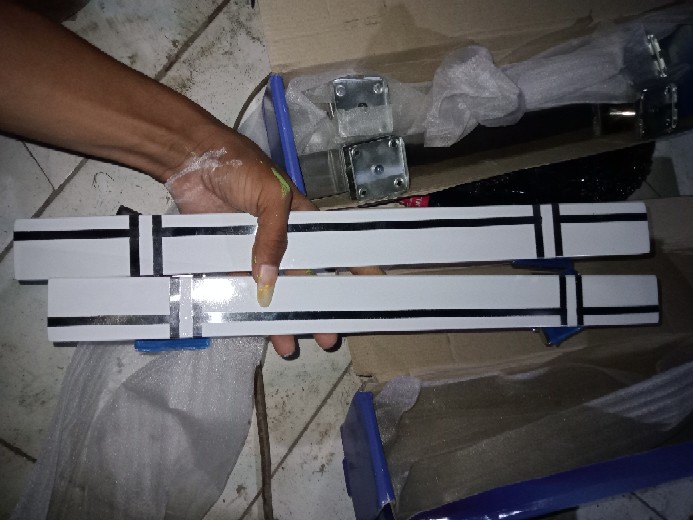 Tarikan Pintu Gagang Handle Pintu 45cm + Kunci  Fullset