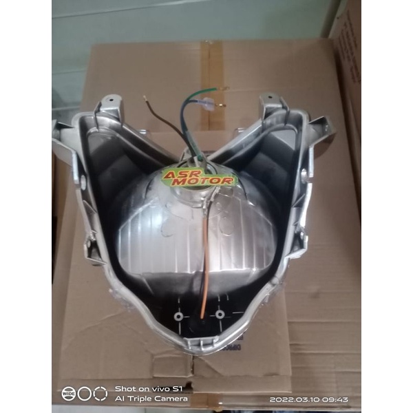 REFLEKTOR LAMPU DEPAN ASSY BYSON BISON KARBU