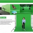 Kain green screen 1m x 1.6 m - Hijau Stabilo 100 gsm GREEN SCREEN YOUTUBER/GREEN SCREEN MURAH/GREEN 