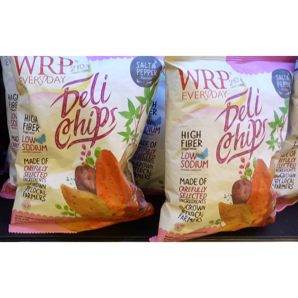 WRP Deli Chips - Camilan Keripik Diet - 40 Gram