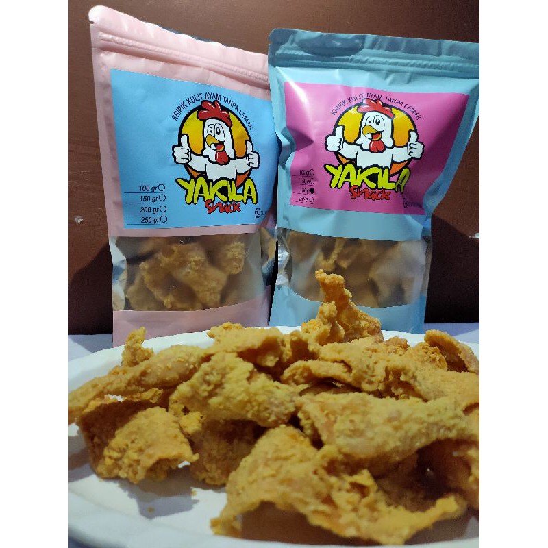 

KRIPIK KULIT AYAM TANPA LEMAK | Yakila Snack