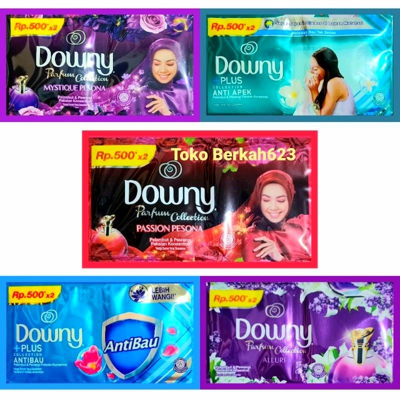 Downy Sachet 1 Renceng Isi 12 Sachet 500