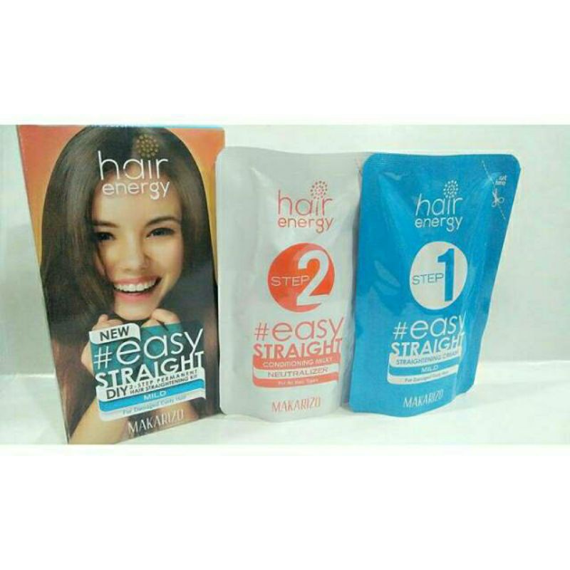 REBONDING MAKARIZO MILD 120ML|REBONDING SASET SACHET|MAKARIZO REFILL|OBAT BONDING SMOOTHING KERITING
