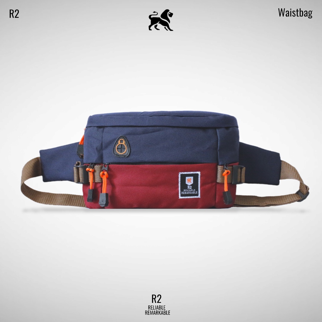 Tas Waist Bag 006 R2 ELBRUS RAG - Cross Body Tas Punggung Tas Dada - Sling Bag Tas Pria Unisex