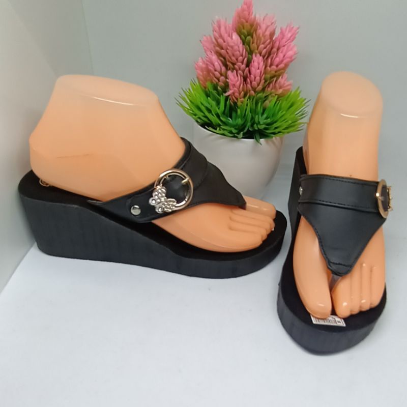 Sandal Wedges 21 variasi Gesper