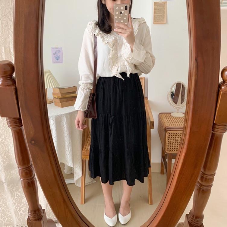 (MURAH) Ninette - Jeju Skirt