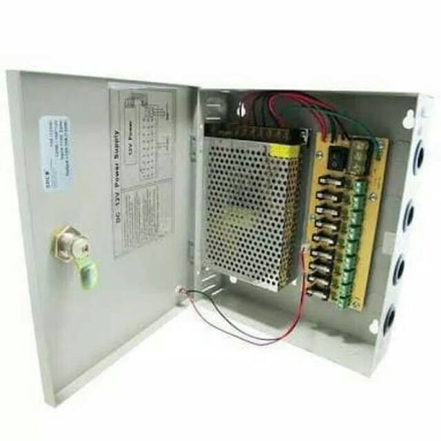 Power Supply Spc 10A box Sikring