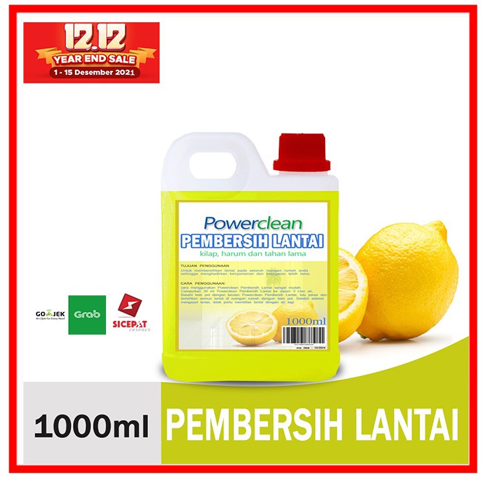 Sabun Pembersih Lantai Termurah 1 Liter Lemon