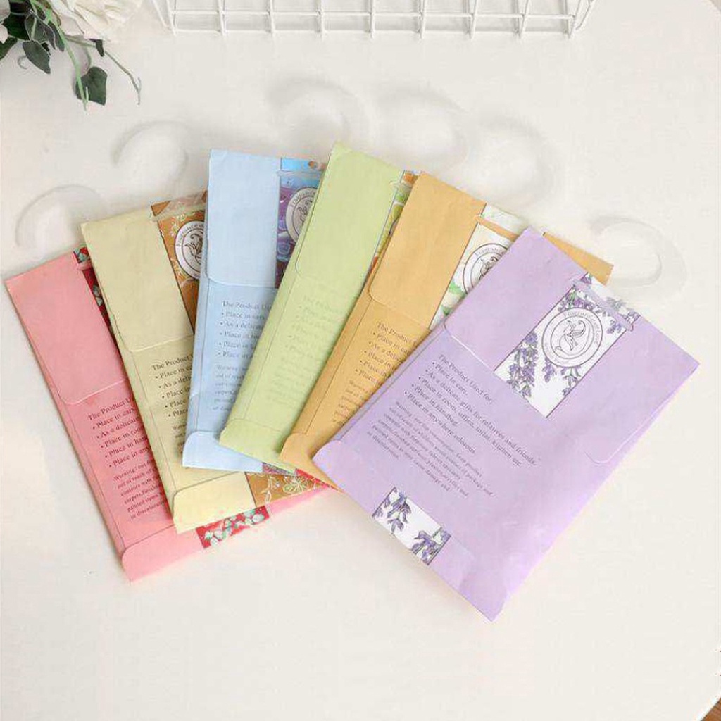 INFY - Pengharum Lemari Aromatherapy Pewangi Ruangan Gantung Pengharum Sachet Fragrance Bag Parfum Mobil Murah Import R809