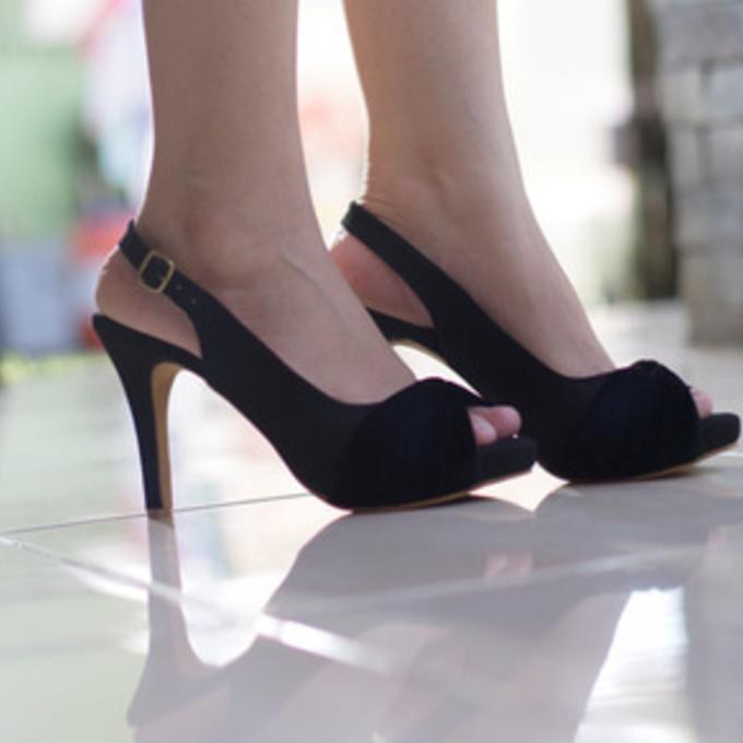 sepatu wanita high heels shopee