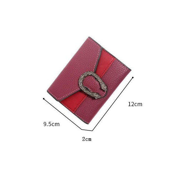 LDS DP02 DOMPET FASHION IMPORT WANITA MODEL DOMPET LIPAT DOMPET MURAH BATAM