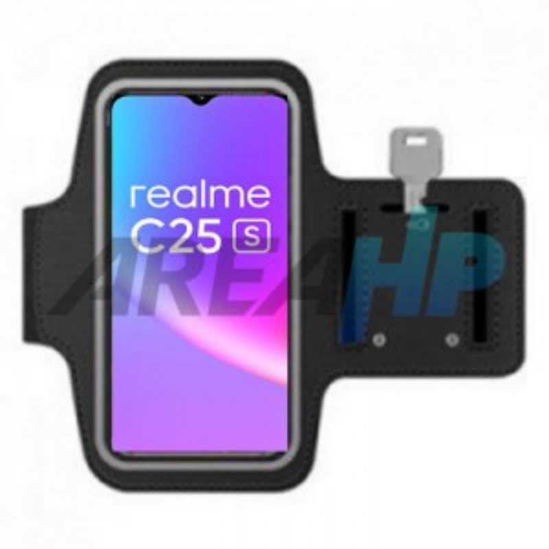 Armband Case Casing Cover Running Sport Gym Jogging Realme C25s