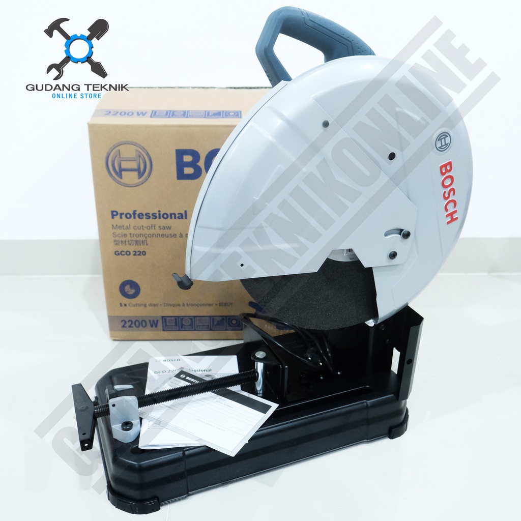 Cut Off 14&quot; BOSCH GCO220 / Mesin Potong Besi Metal 14 Inch GCO 220 BOSCH