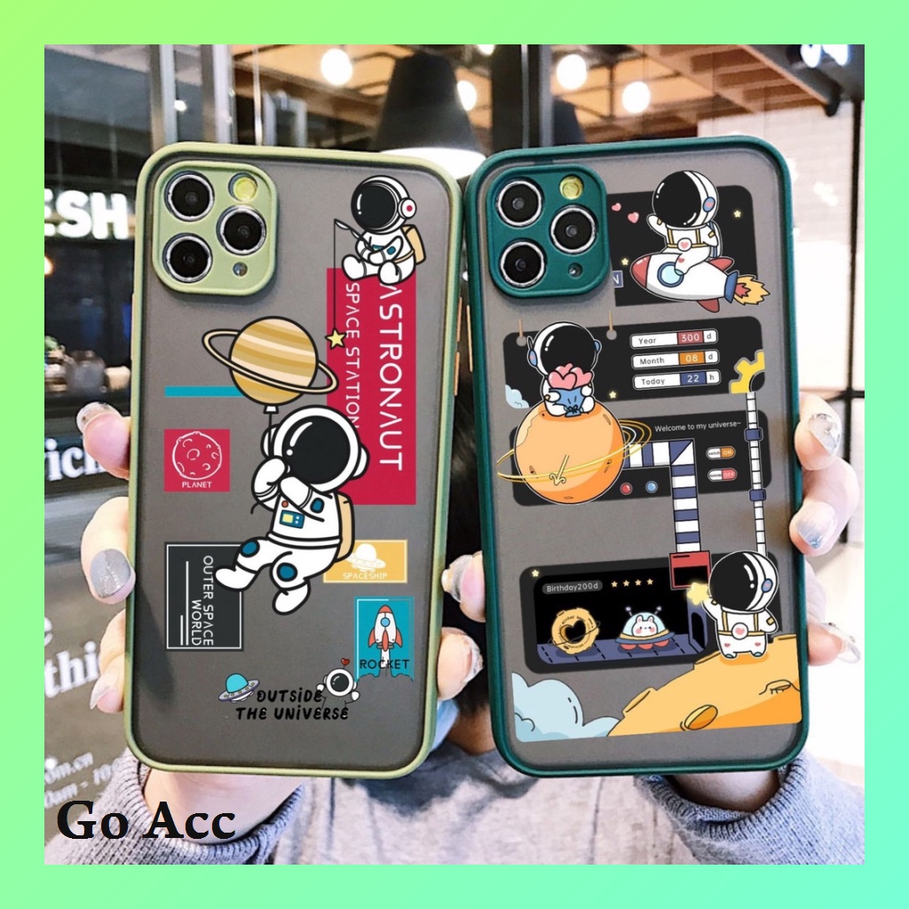 Softcase Casing AA16 astronot For Xiaomi Redmi 2 2s 3s 4A 4X 5A 5 5+ 6 6A 7 7A 8 8A 9 9A 9i Prime 9C 9T 10 10A 10C 11 Note 2 3 4 4X 5A 6 Pro 10s 11s