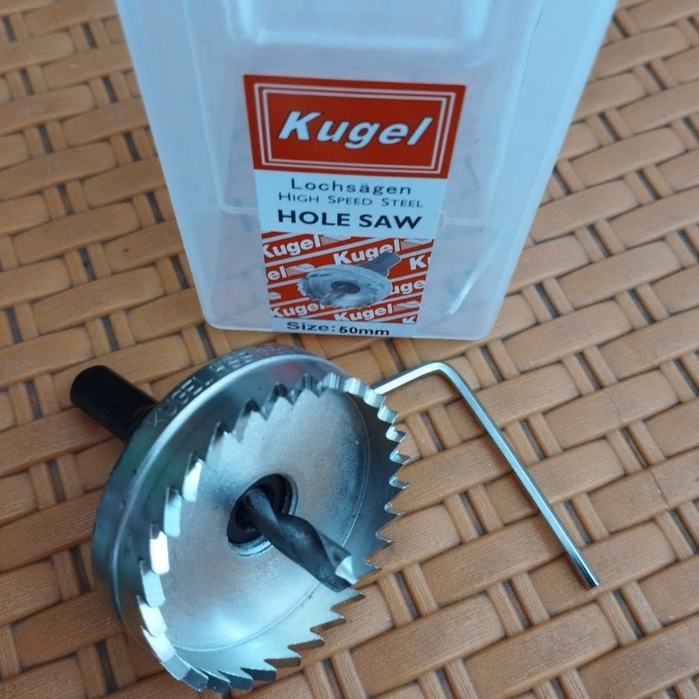 KUGEL HOLE SAW BESI 50MM / HOLESAW BESI 50MM / MATA BOR BESI 50MM