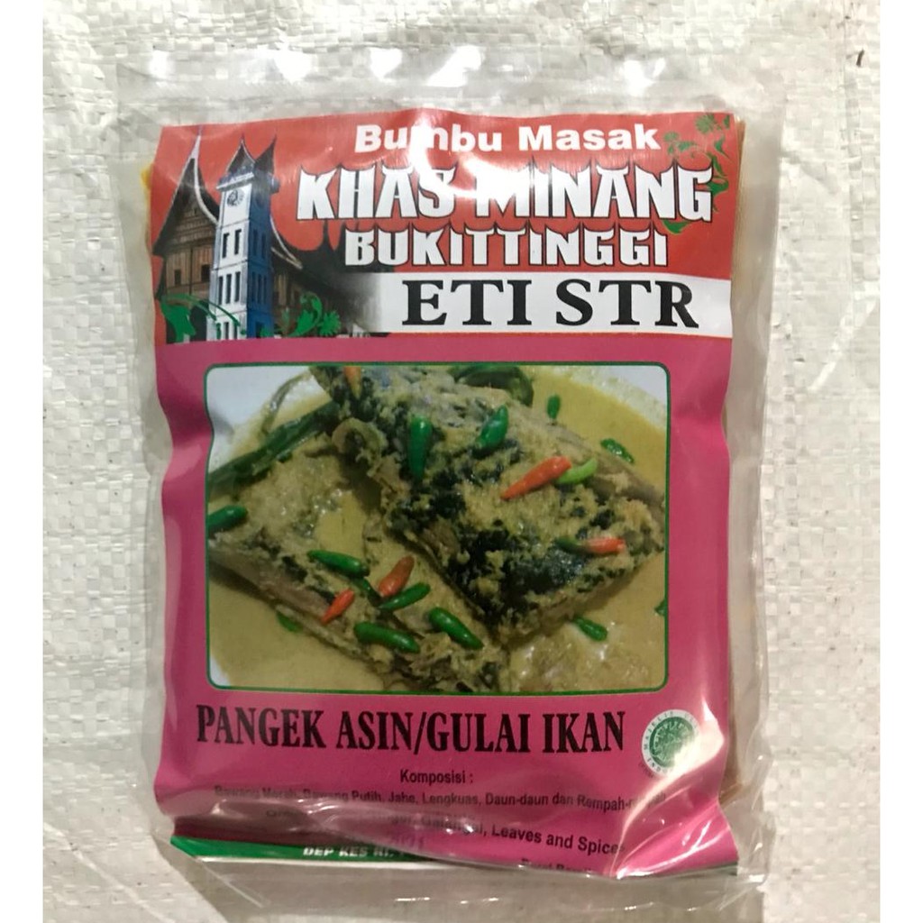 

Bumbu Pangek Asin / Gulai Ikan Khas Minang