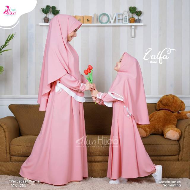 Couple zalfa by alwa hijab